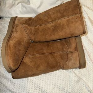 Brown Suede Women's Boots
